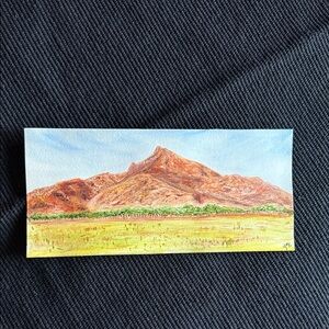 Arunacala Mountain Landscape Canvas Art